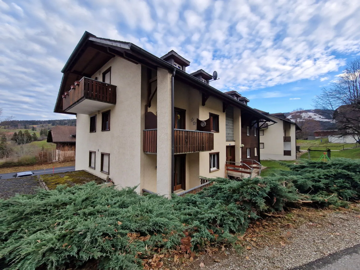 4.5-room apartment in Plaffeien – quiet and spacious
