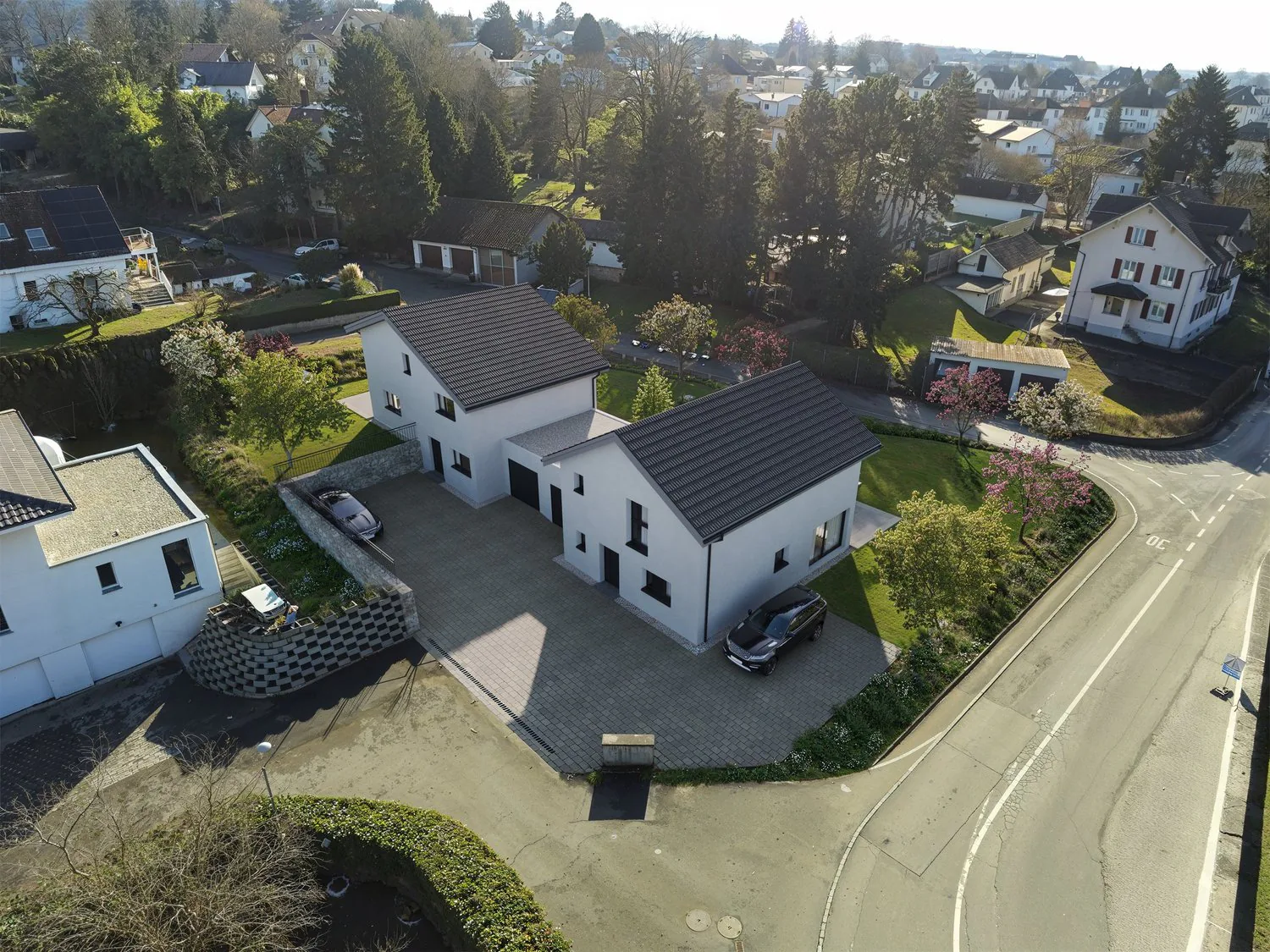 New semi-detached villa with 5.5 rooms in the heart of Payerne