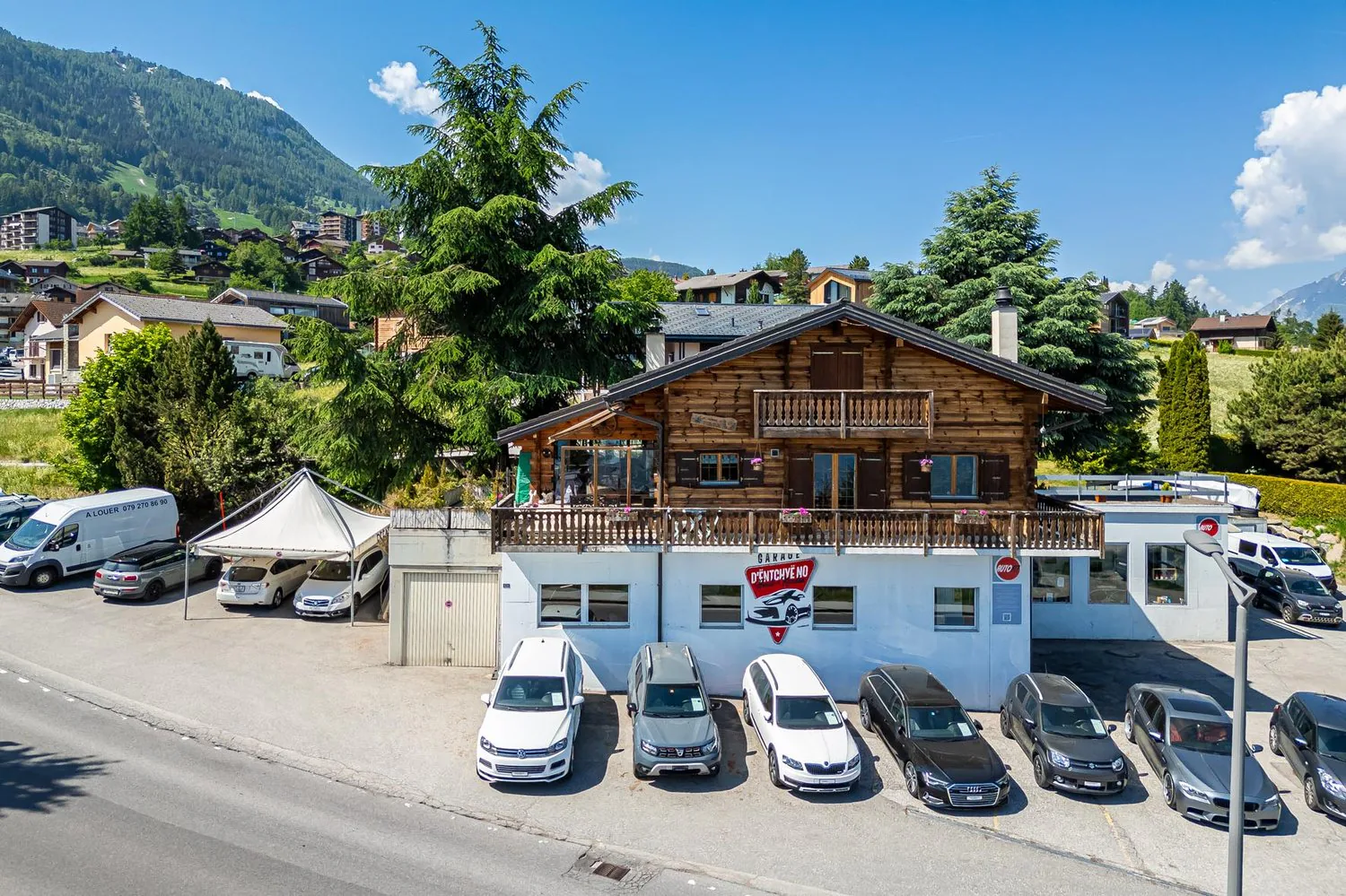Chalet in PPE mit Terrasse und Bergblick