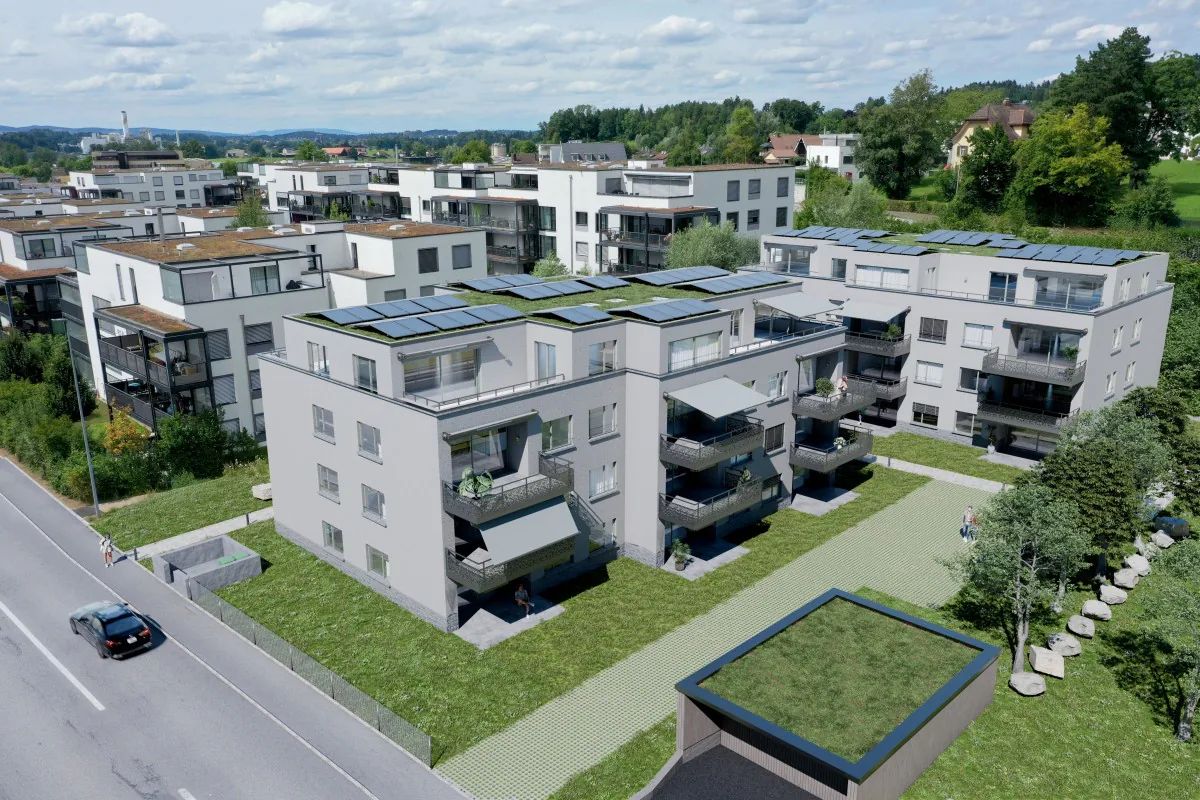 Vie au Wildbach à Hinwil : appartement 2,5 pièces