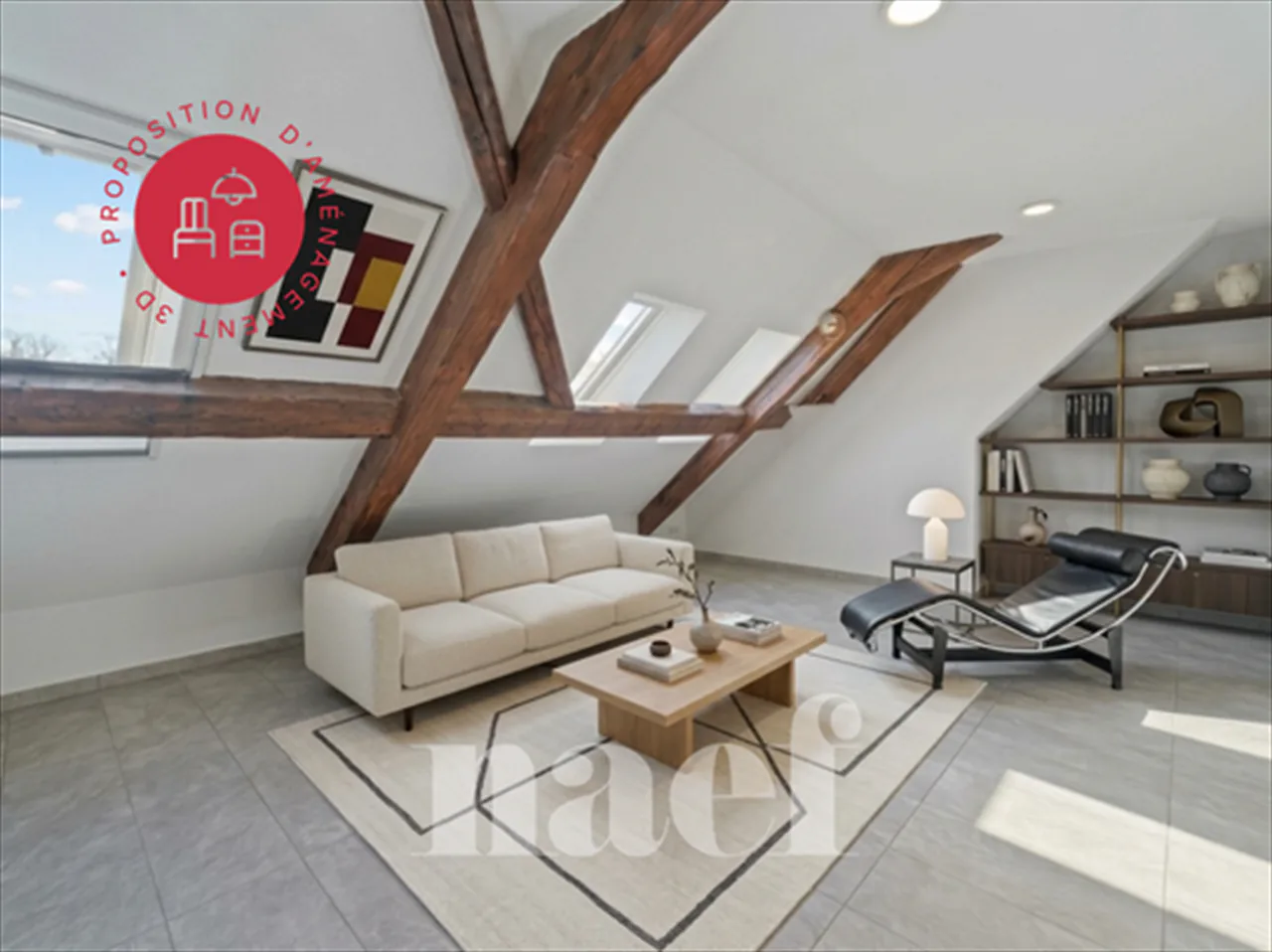 4.5-room apartment with interesting yield for sale in Cottens