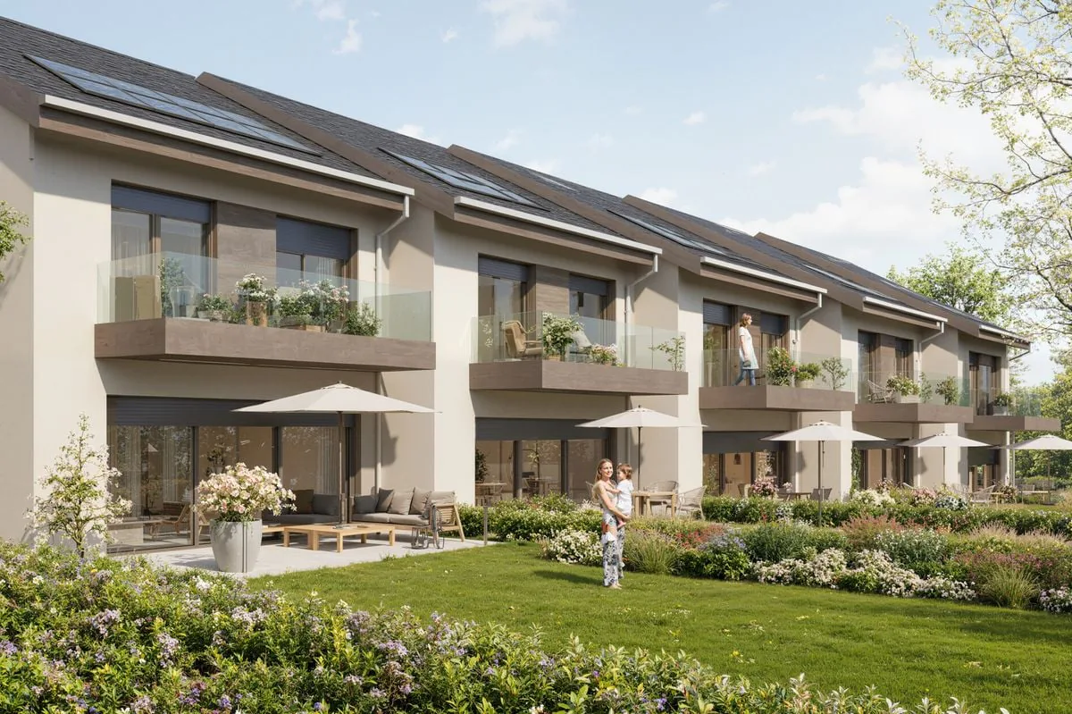 AUBONNE 4 minutes away - New promotion of 5 contiguous villas - Villa A & E