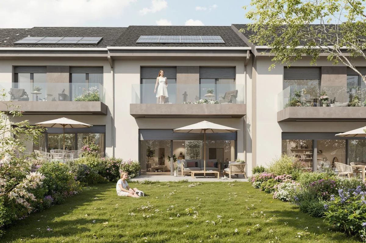 AUBONNE à 4 min - Nouvelle promotion de 5 villas contiguë - Villa B C & D