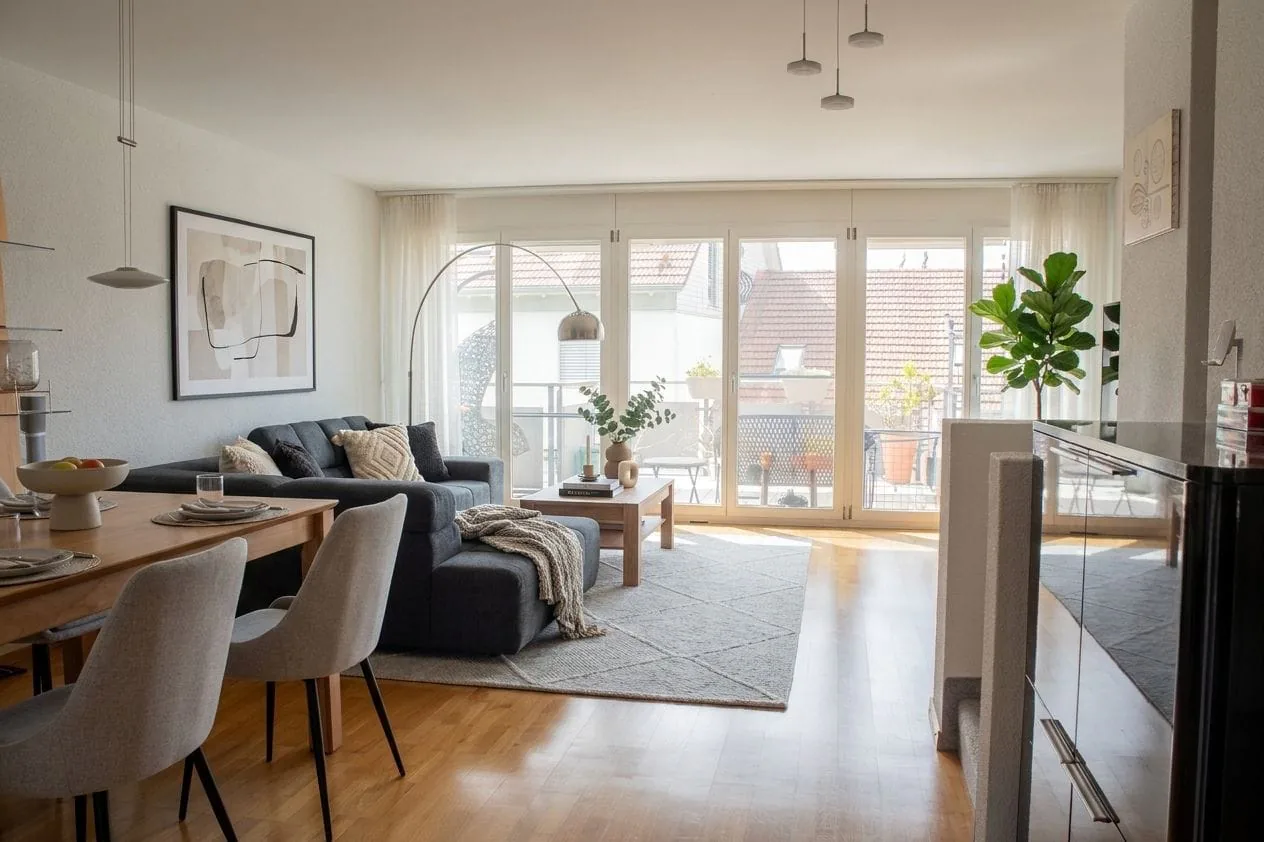 Mehr als eine Wohnung: 5.5 Zimmer auf drei Ebenen