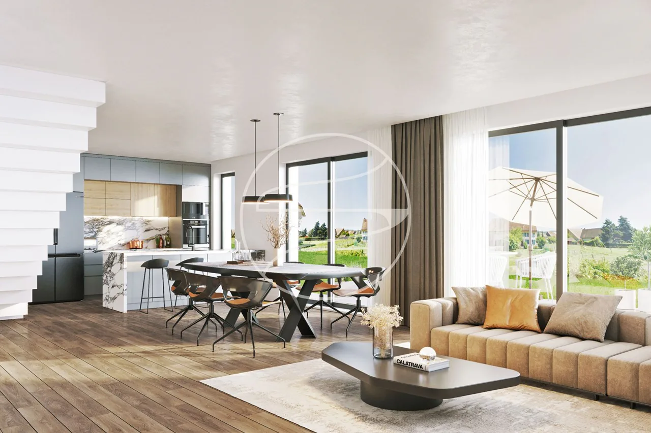 New promotion of 6 semi-detached villas for sale in Corcelles-près-Payerne