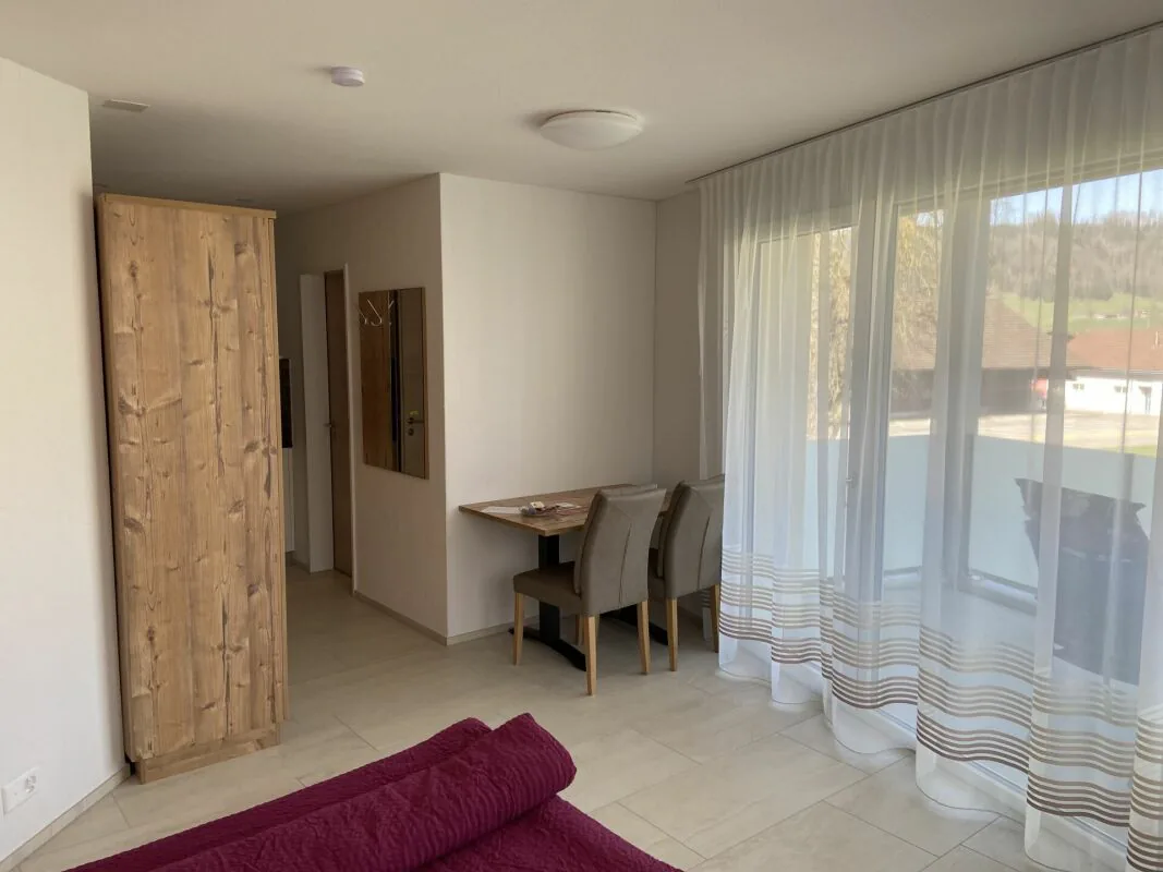 Appartement meublé de 2,5 pièces sans frais de courant