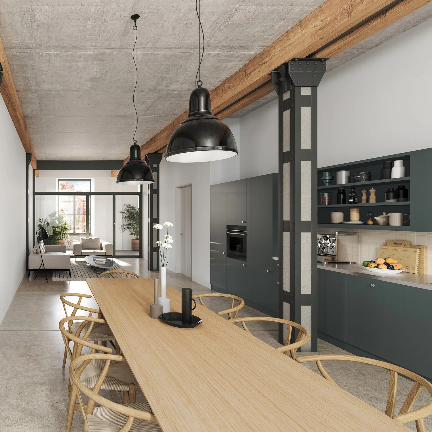 First-time rental - Spacious apartment with industrial charm