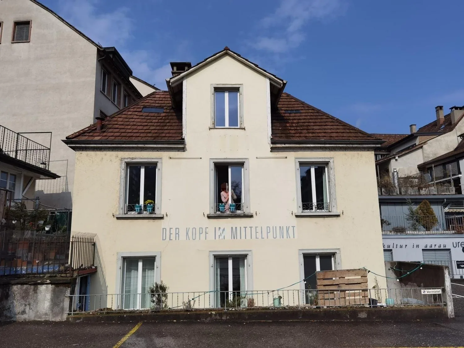 Nous louons à la porte de la vieille ville d'Aarau une belle maison unifamiliale