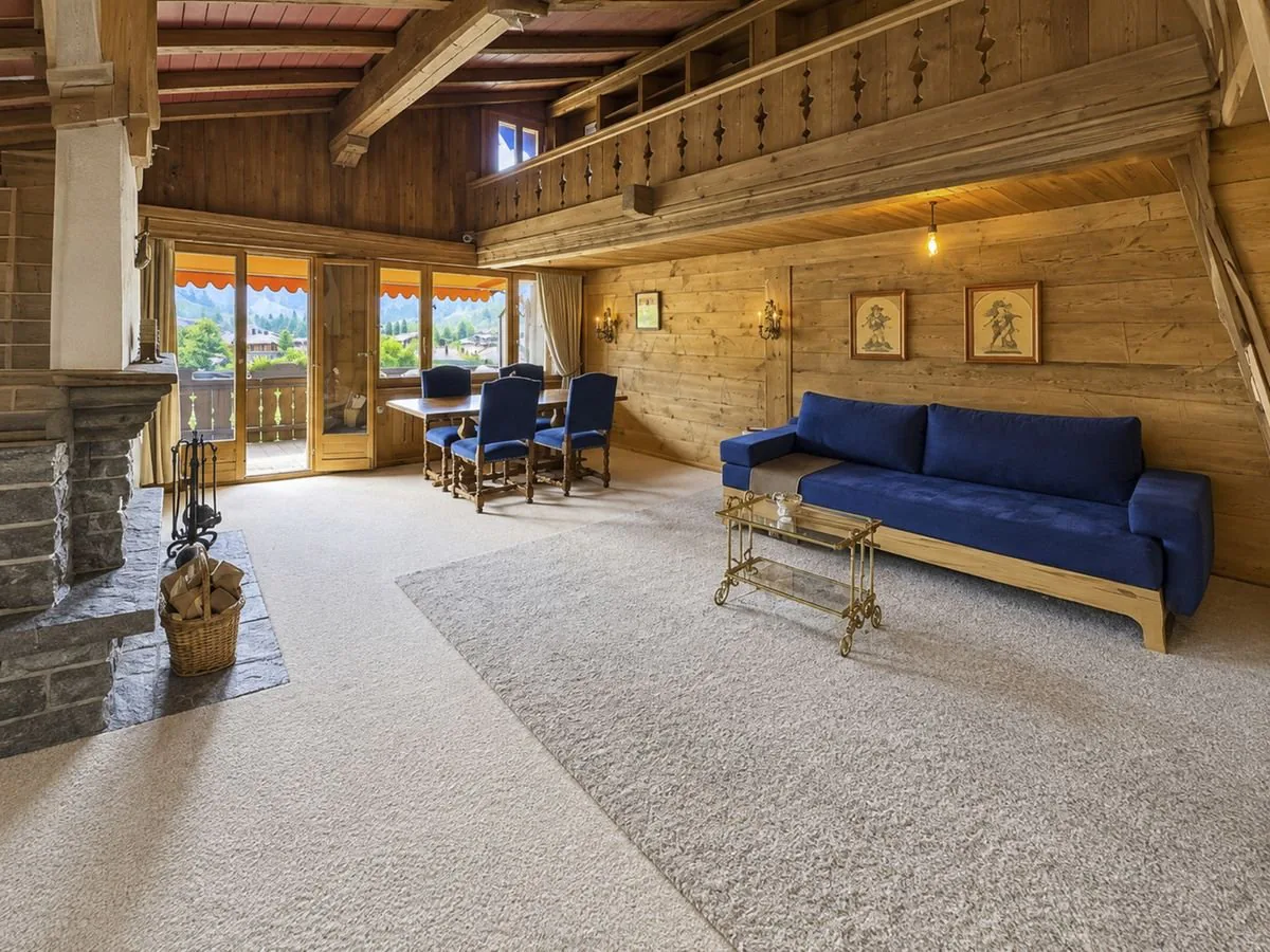 Appartamento affascinante nel centro di Gstaad - Vista sulla valle e sul palazzo
