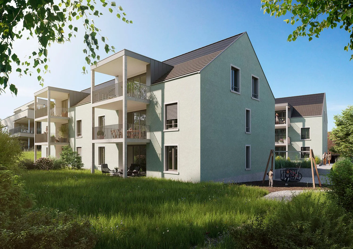 Ihr Wohn-Ensemble in Lengnau - Dänkelbachweg 3 & 5