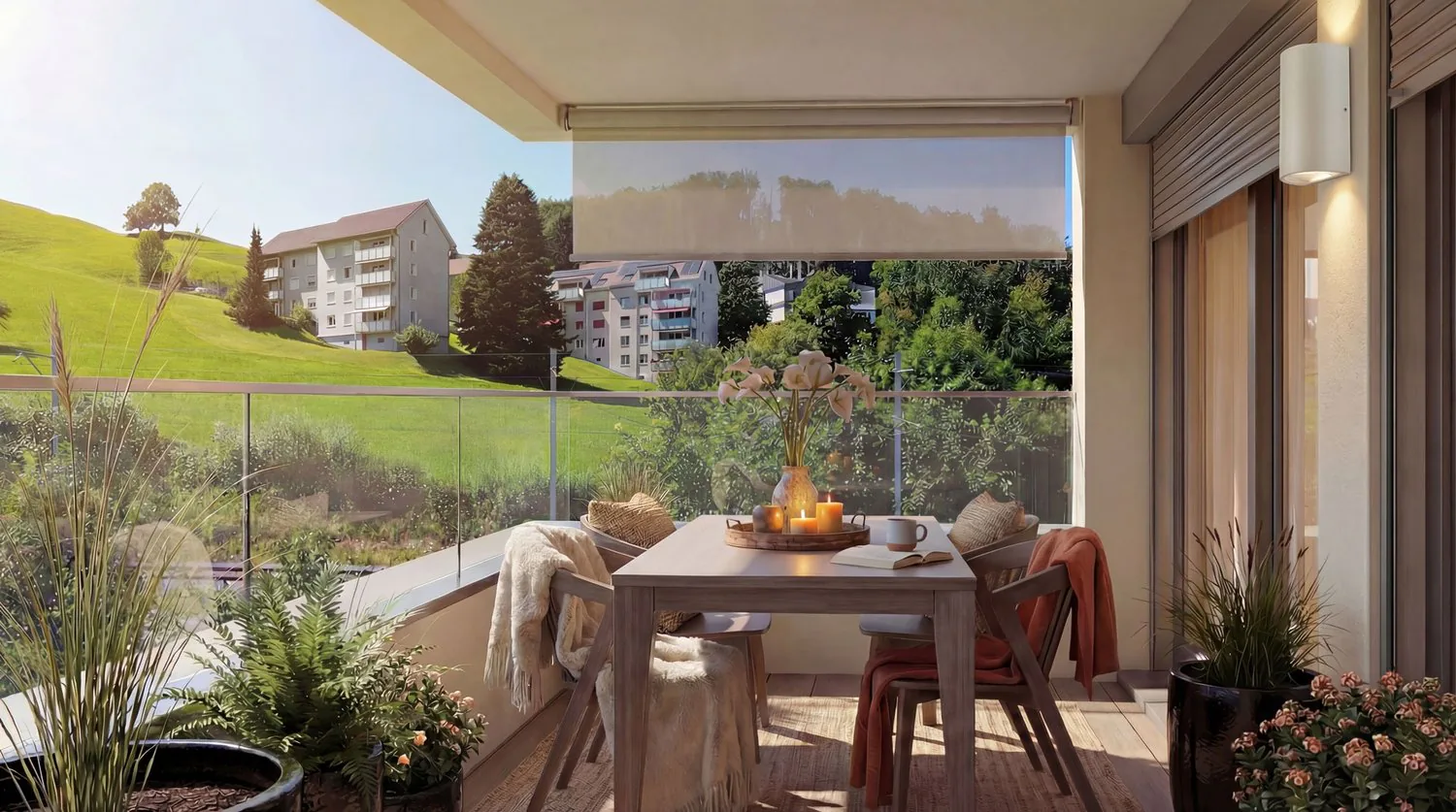 Projet Erlenbach Herisau – Appartement 5 – 2e étage Ouest