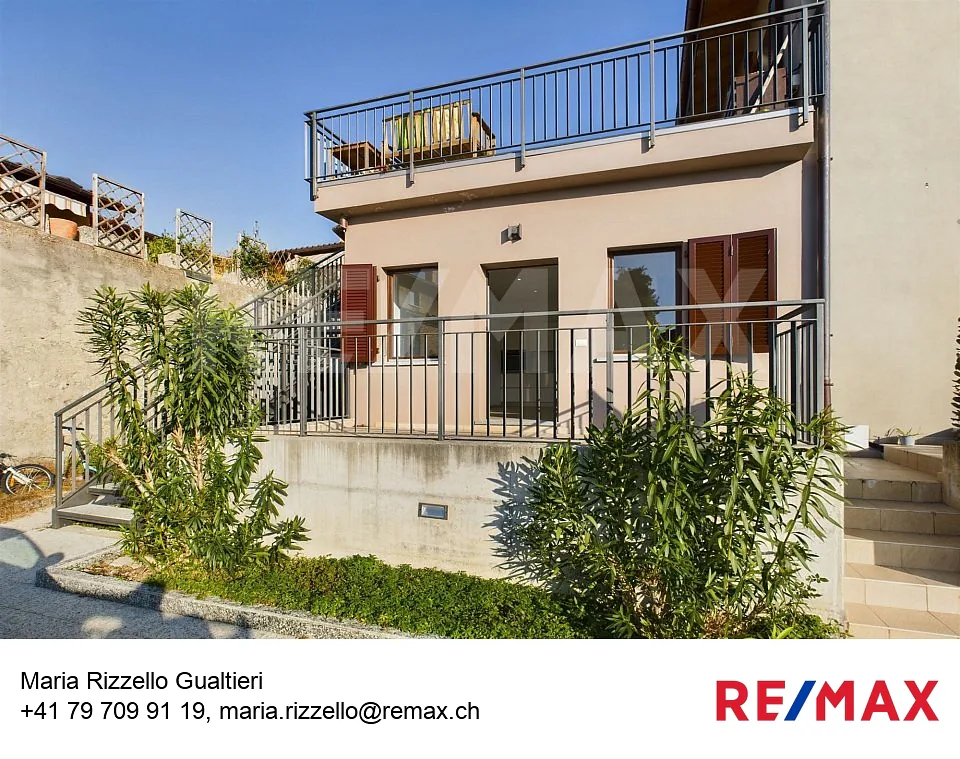 Renoviertes 3-Zimmer-Apartment mit Terrasse und freier Sicht