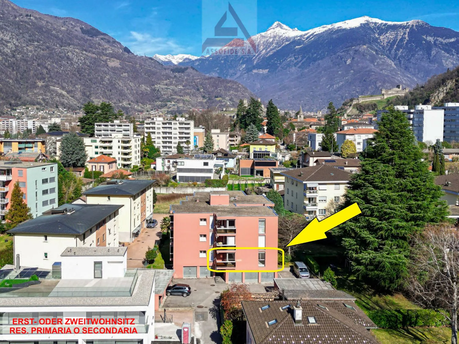Luminoso appartamento di 3.5 locali / Helle 3.5 - Zimmerwohnung
