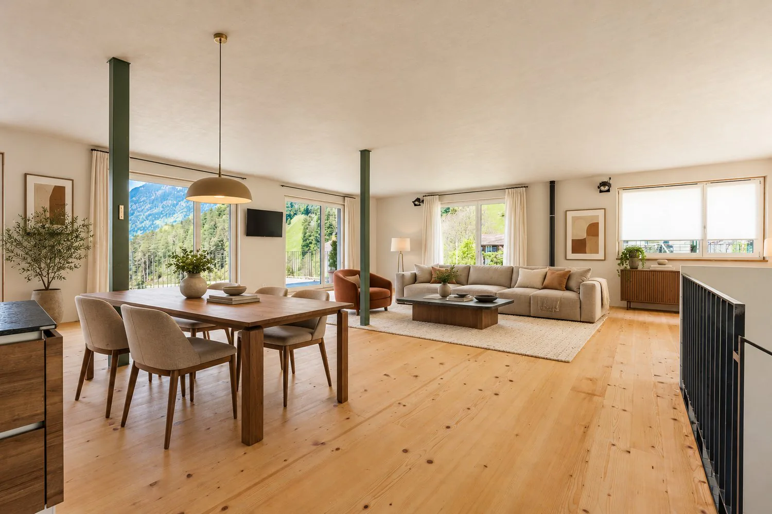 Vision d'habitation avec liberté de conception