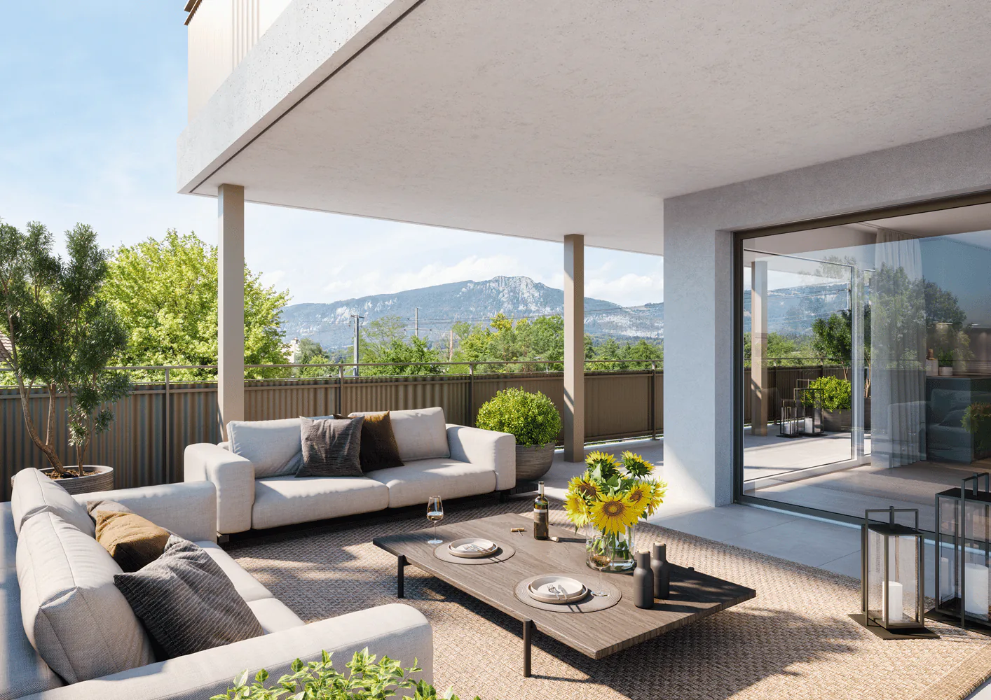 Erstbezug – Attikawohnung mit traumhafter Terrasse