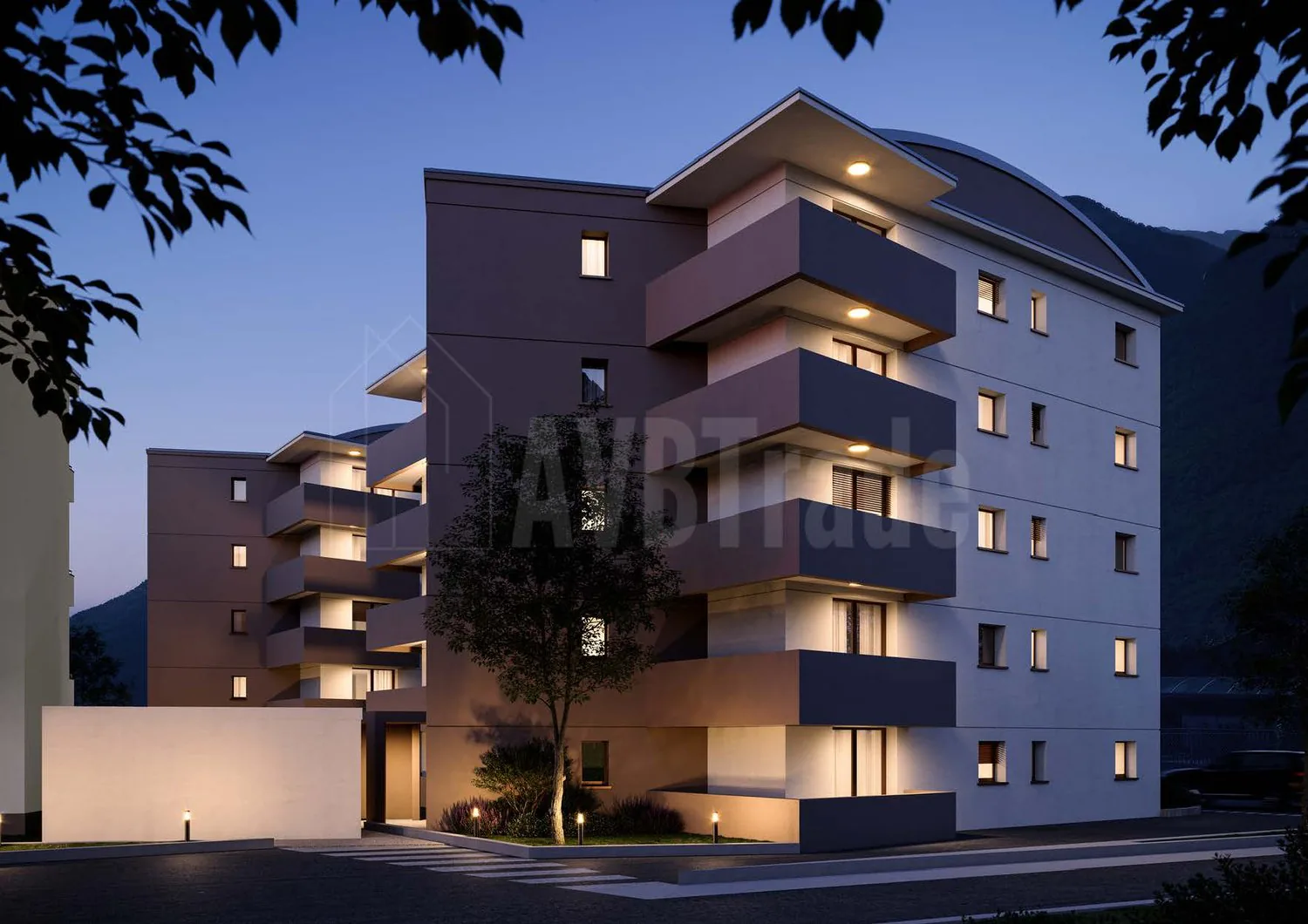 Residence in the Park, 3.5-Room Penthouse, Biasca