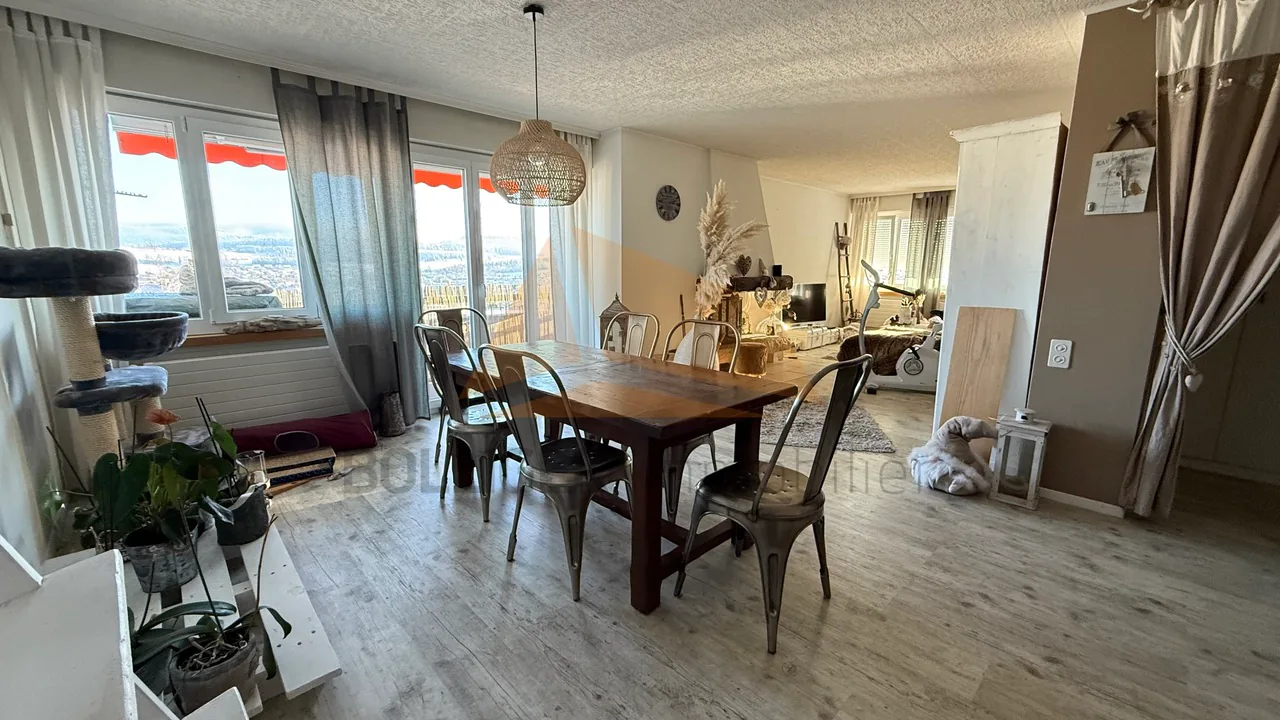For Sale 5.5-Room Apartment and Garage in PPE