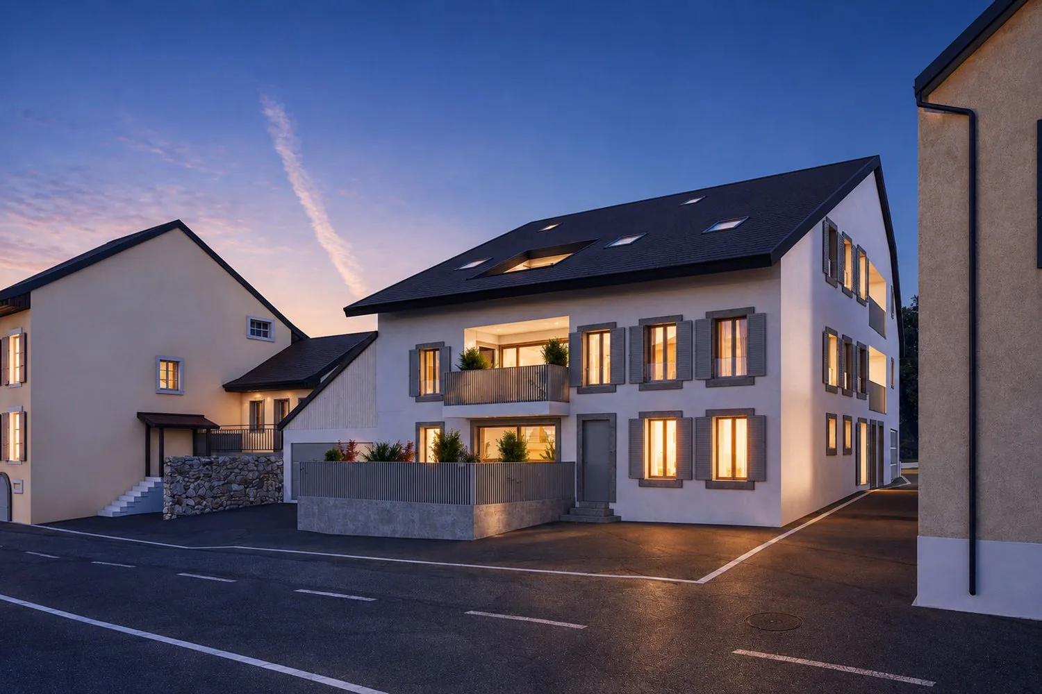 Coup de coeur pour ce 4.5 pièces avec balcon-loggia