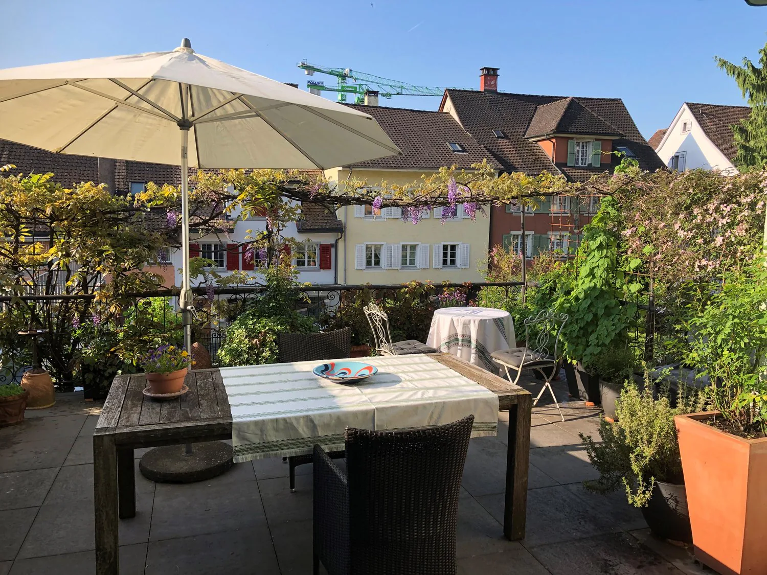 Charming 3.5-room apartment with balcony and fireplace in Beromünster