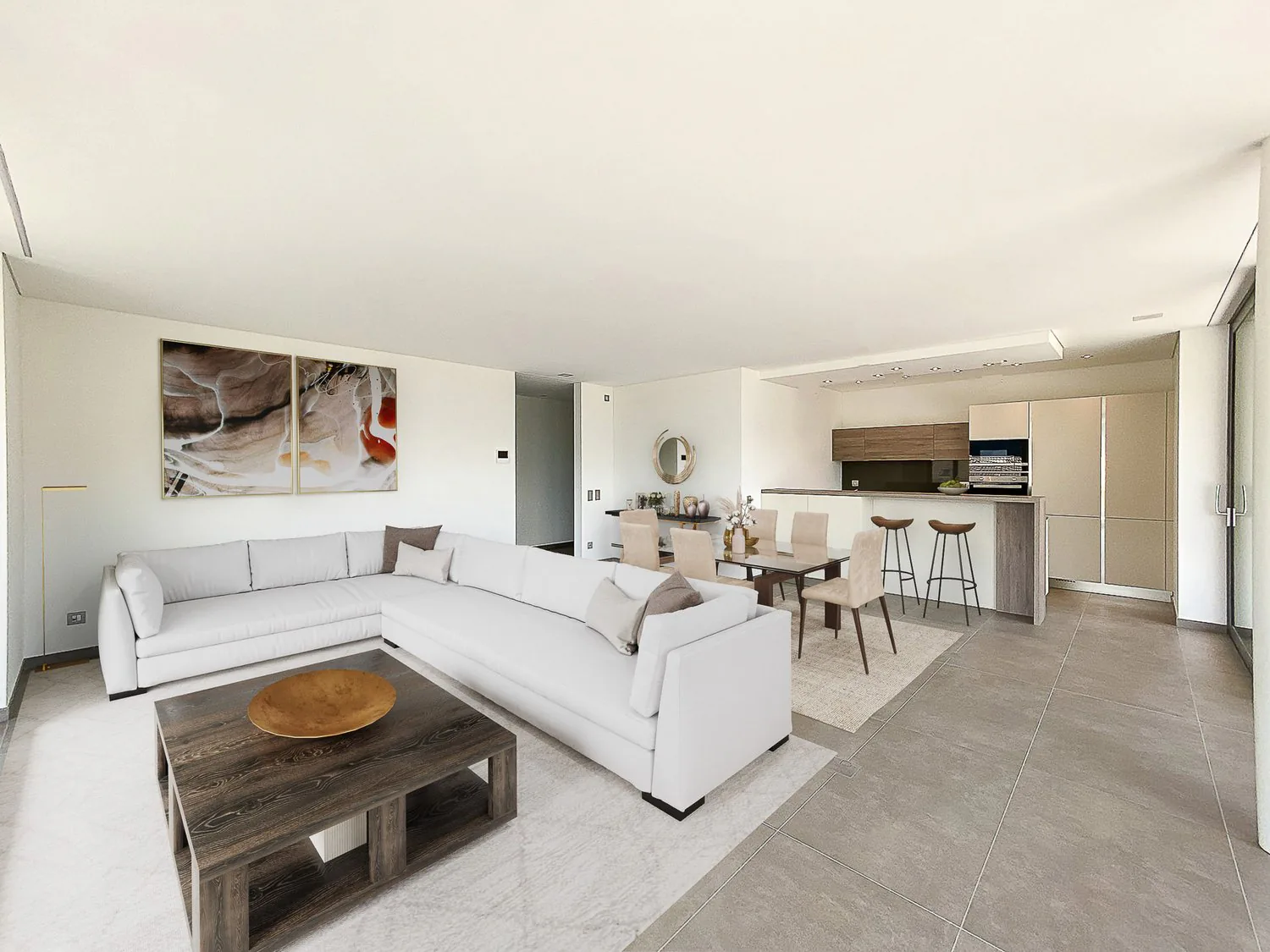 Modern 3.5-room apartment in Comano