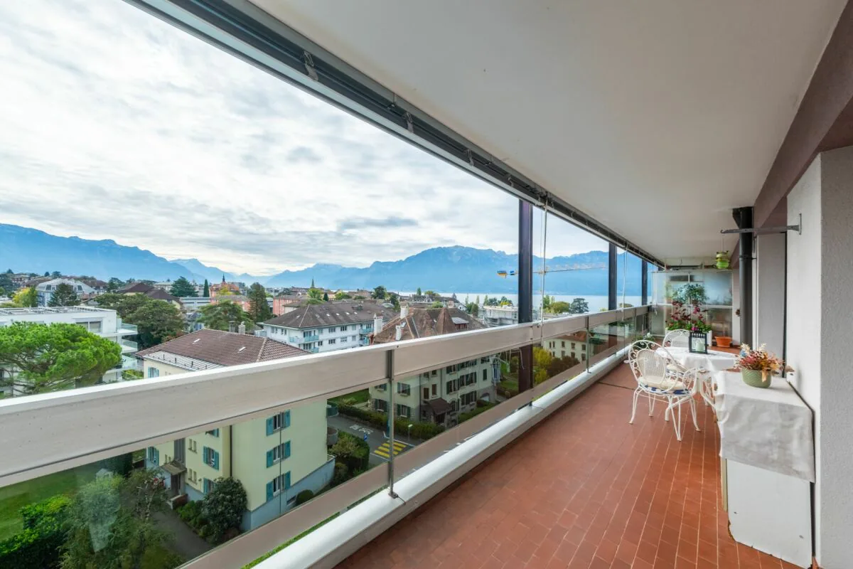 Appartement de 3 pièces avec vue sur le lac