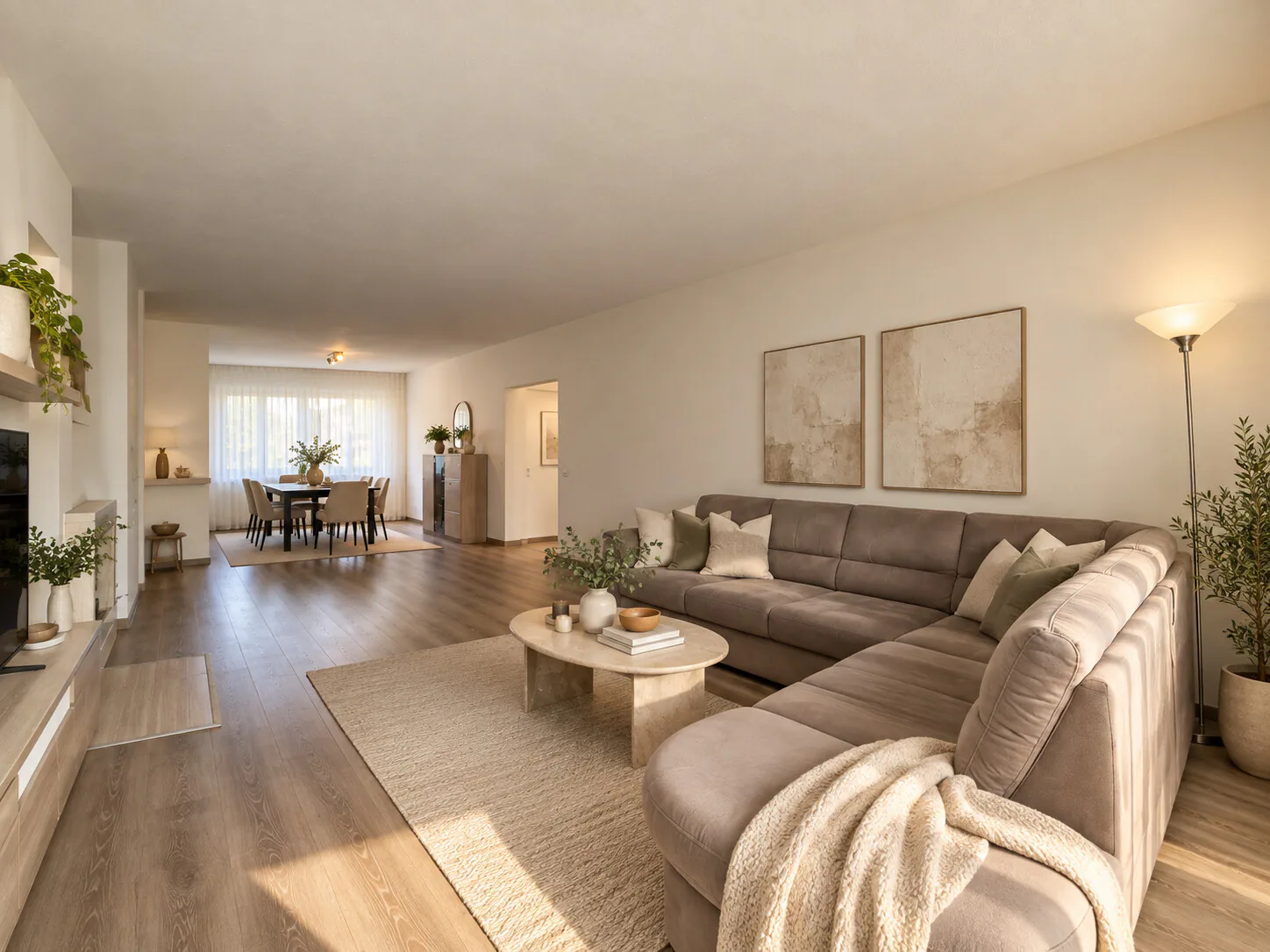 GROßES 5.5-ZIMMER-WOHNUNG MIT TERRASSE IN GENTILINO