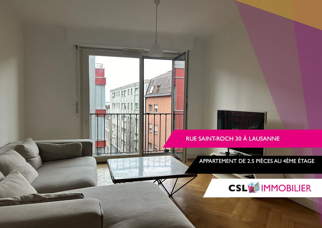 Charming apartment in the center of Lausanne