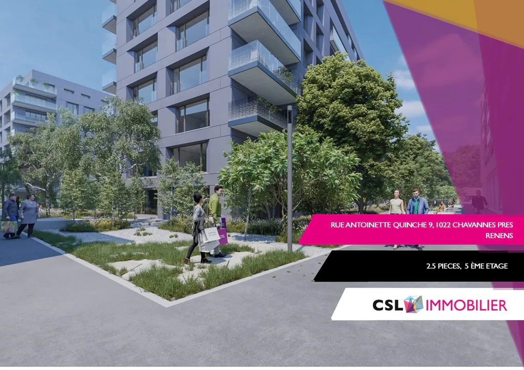 Apartment at Horizon close to EPFL