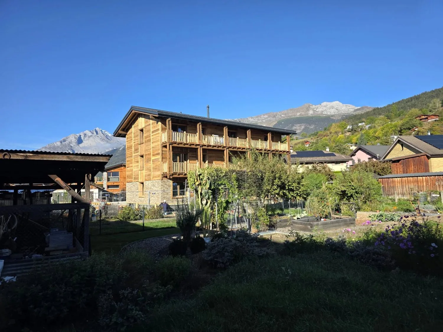Attika mit 4,5 Zimmern und Panoramablick in Granois (Savièse)