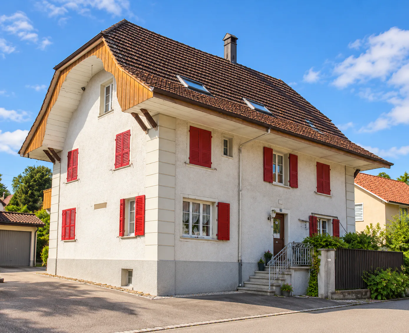 Charming single-family house in a quiet location in Leuzigen