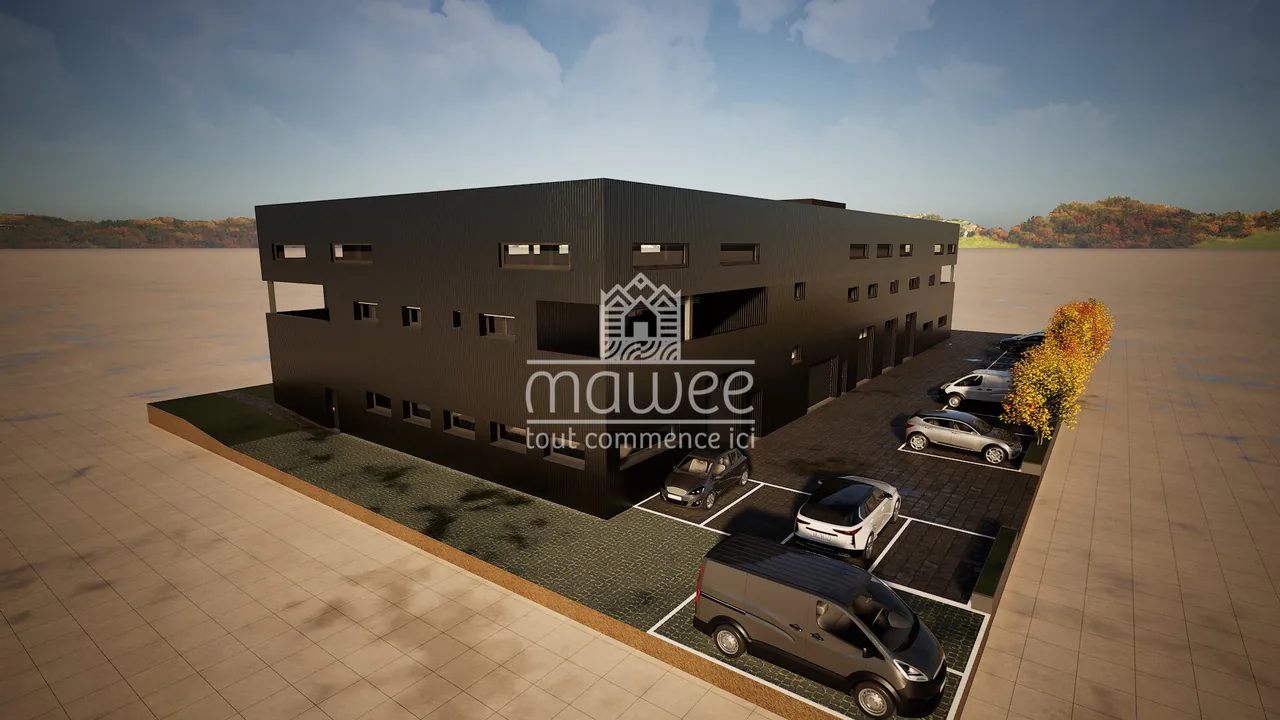 Spacieux bureau de 110 m² avec place de parc incluse