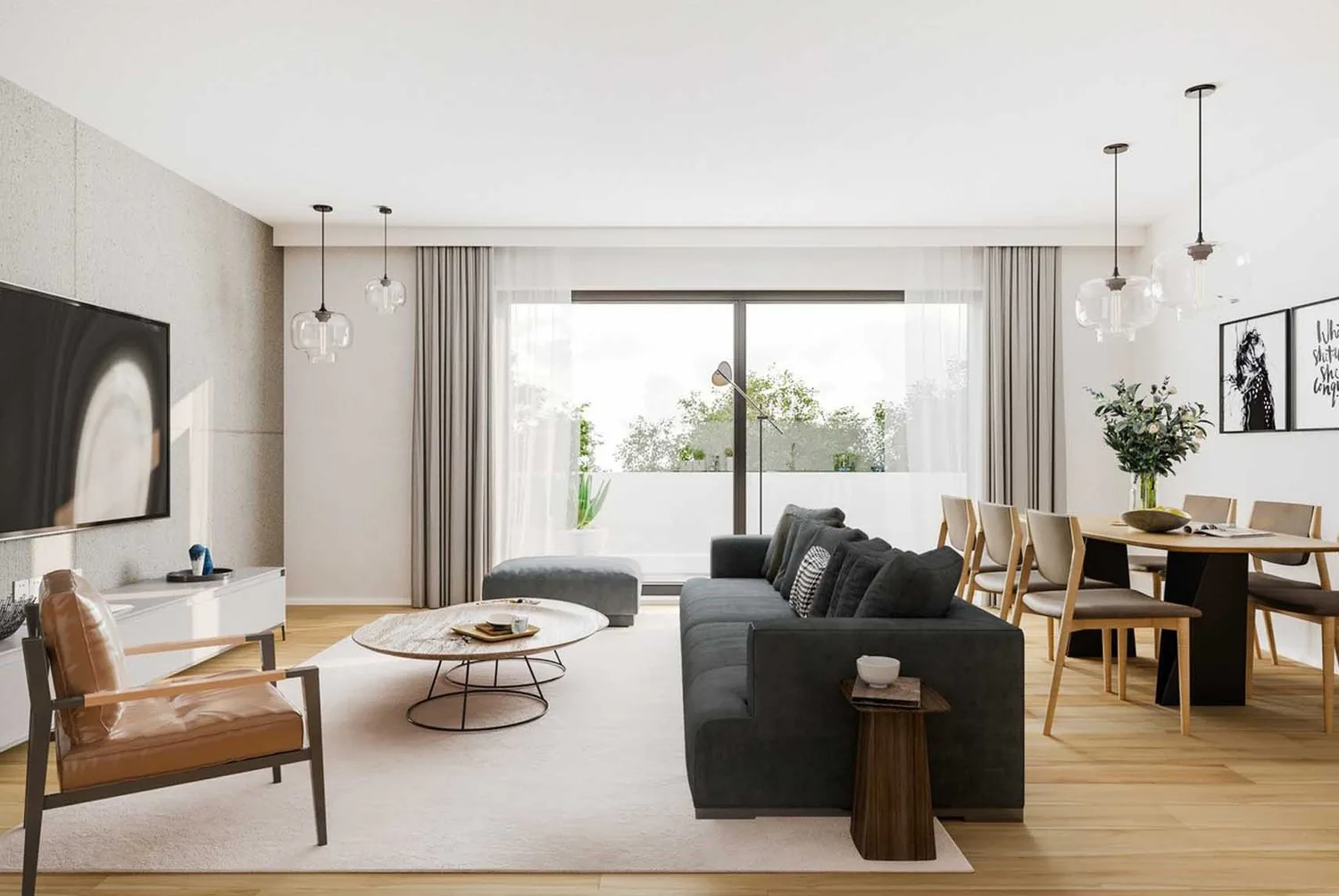 Zu Vermietung - Neues Penthouse 3.5 Zimmer mit Terrasse in Caslano