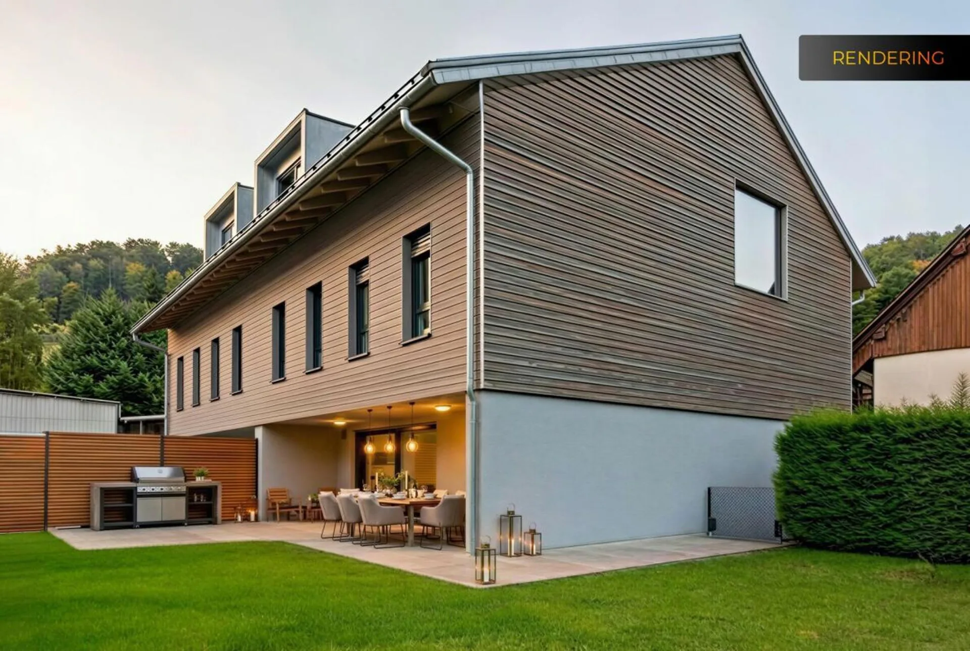 Maison spacieuse à deux familles dans un emplacement central à Hausen am Albis
