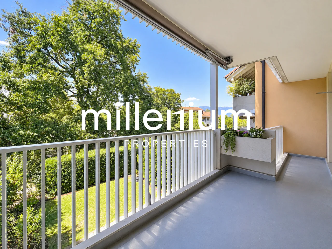 Appartement familial avec balcons au coeur de Bernex