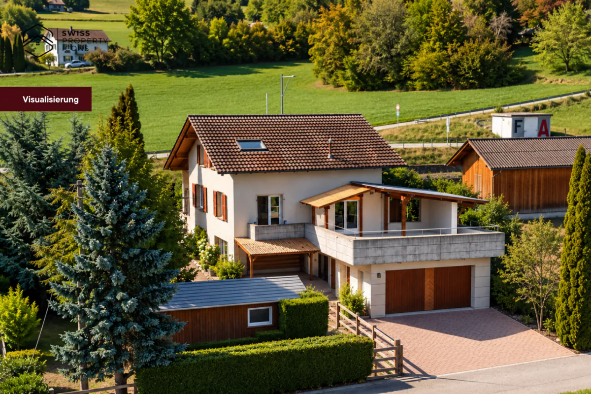 Vicino al Hallwilersee: Una casa con carattere e possibilità sorprendenti