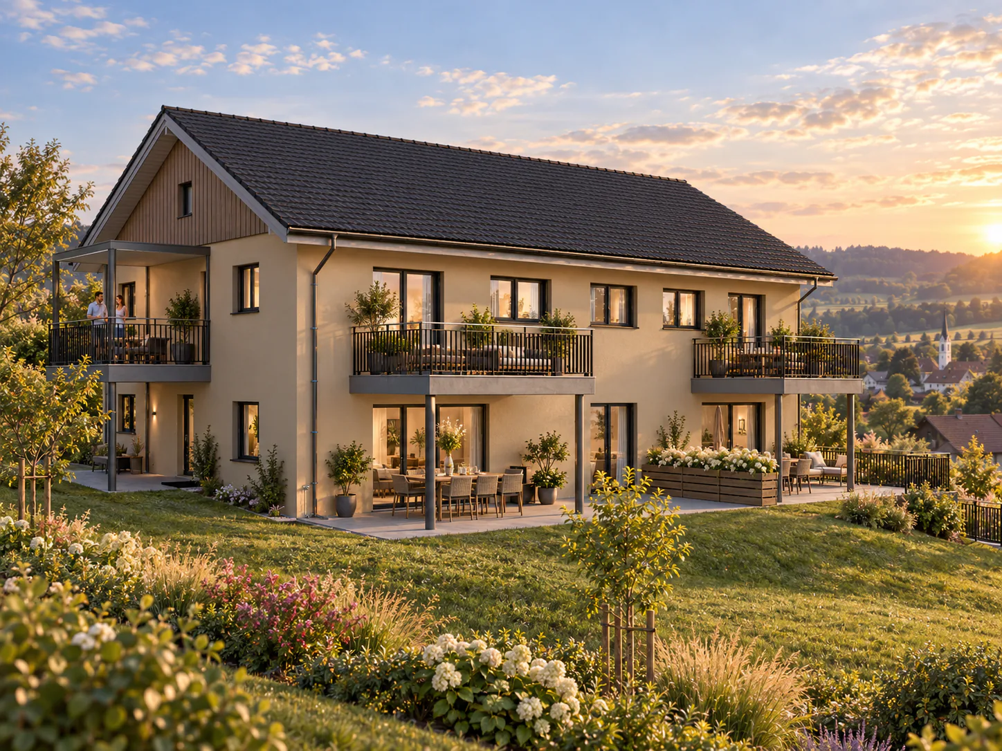 Newly built rental apartment in Grasswil