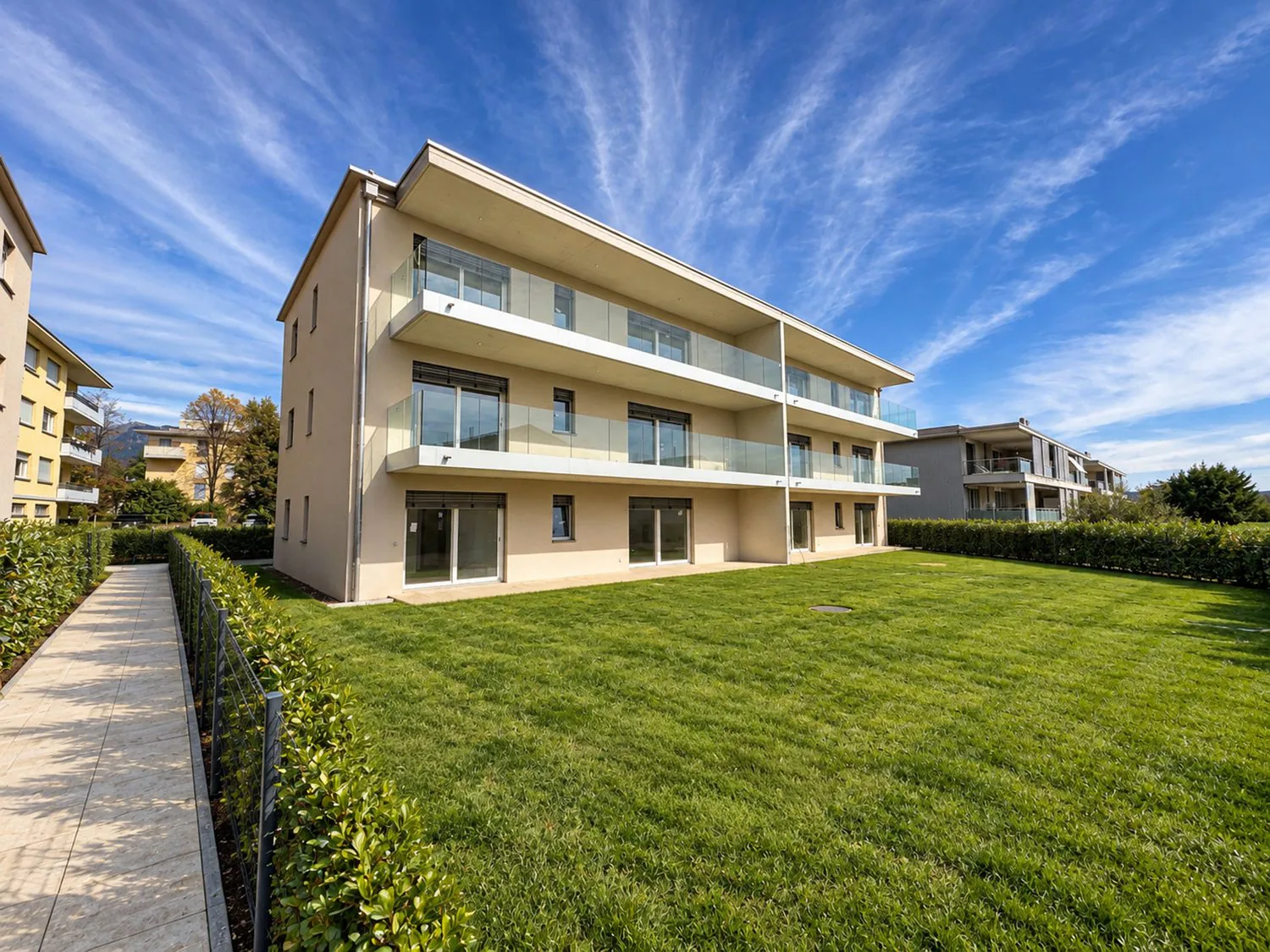 Appartamento 3.5 locali con terrazza in prima locazione a Stabio