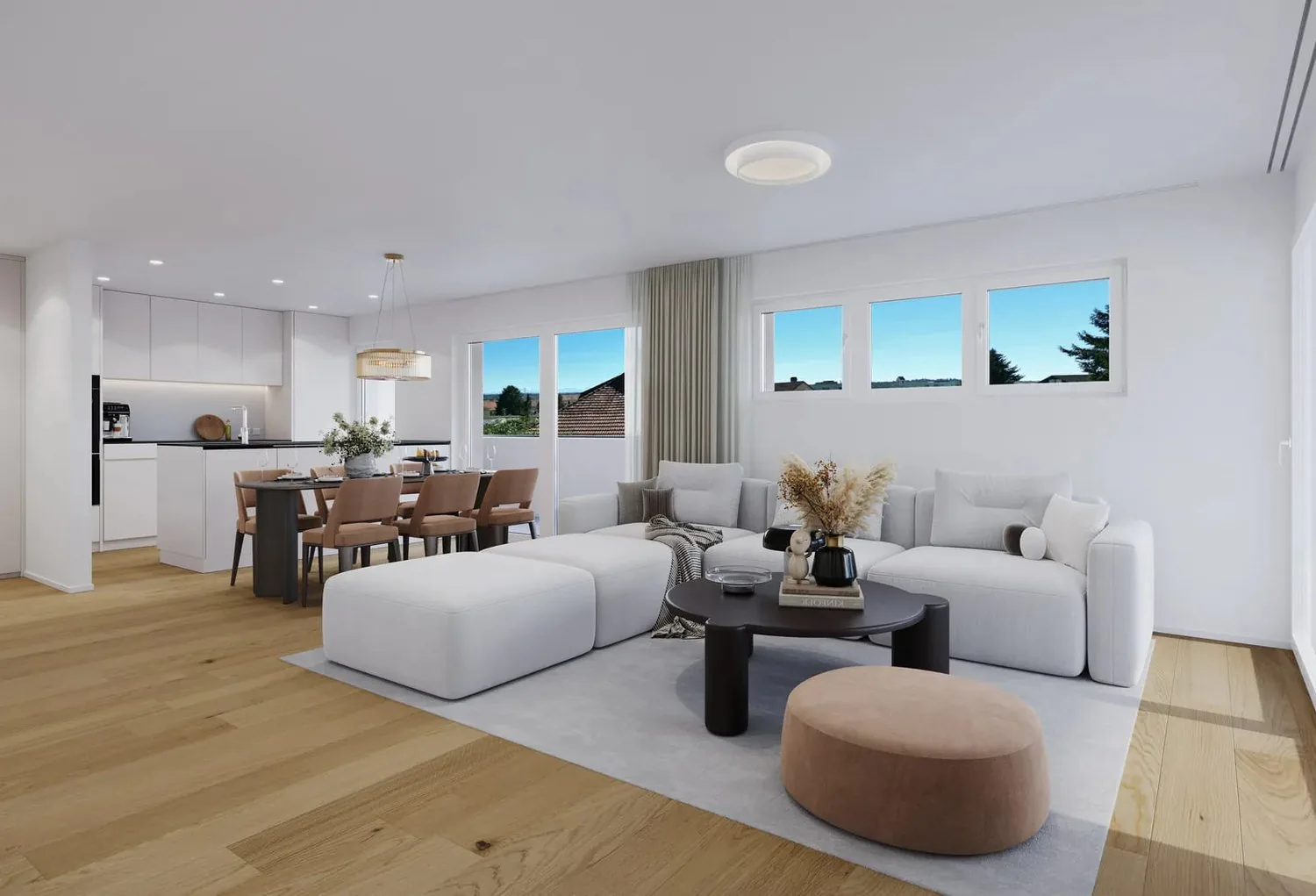 New construction project in Niederbipp: Modern, spacious, and perfectly located 4.5-room apartment with balcony