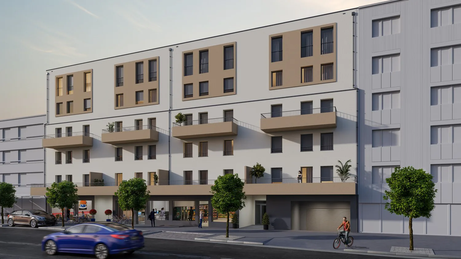 Appartements 2,5 pièces neufs au centre de Bulle