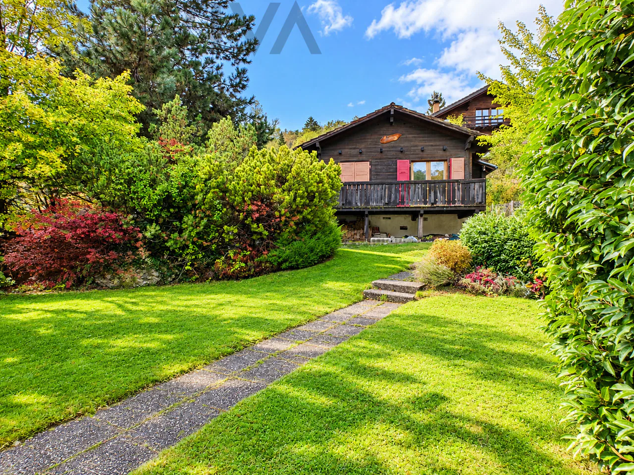 Ein Chalet für den Anfang... die Villa gibt's obendrauf!