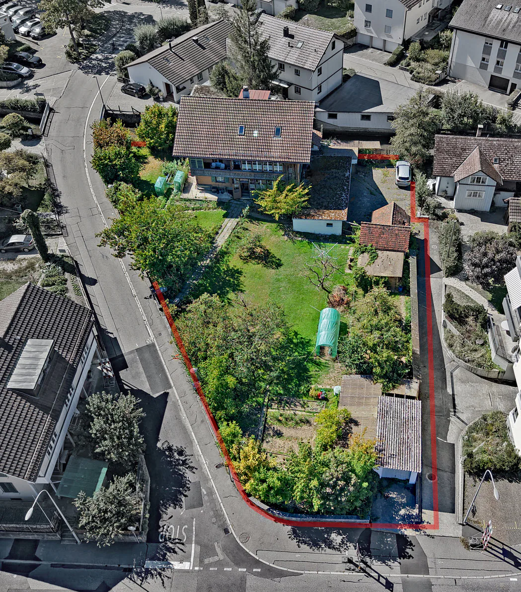À la recherche d'un terrain – rare sur le marché : 1 500 m² de terrain à bâtir avec beaucoup de potentiel