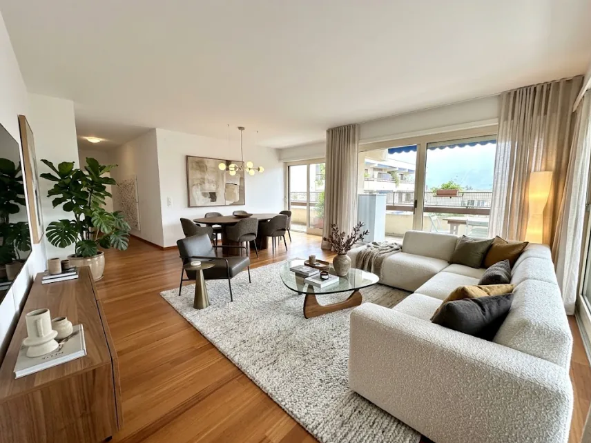 Bright 5.5-room apartment in the heart of Lugano