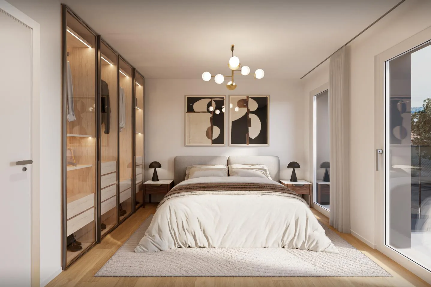 New construction project "Drei Halden" - 4.5-room apartment on the upper floor