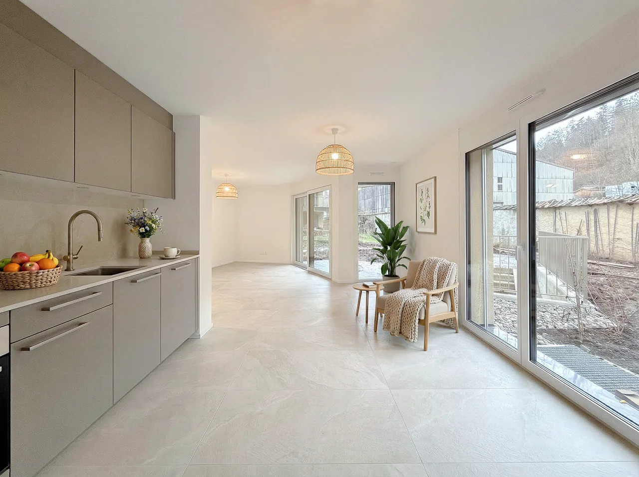 Appartamento di 2.5 locali con terrazza e giardino Edificio nuovo