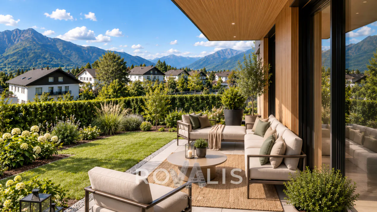 2.5 Zimmer im Erdgeschoss mit eigenem Gartensitzplatz