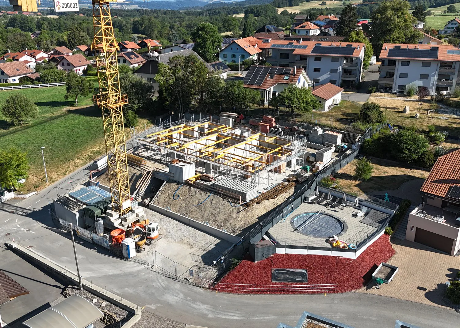 New apartment close to Attalens and Châtel-St-Denis, with bus or train