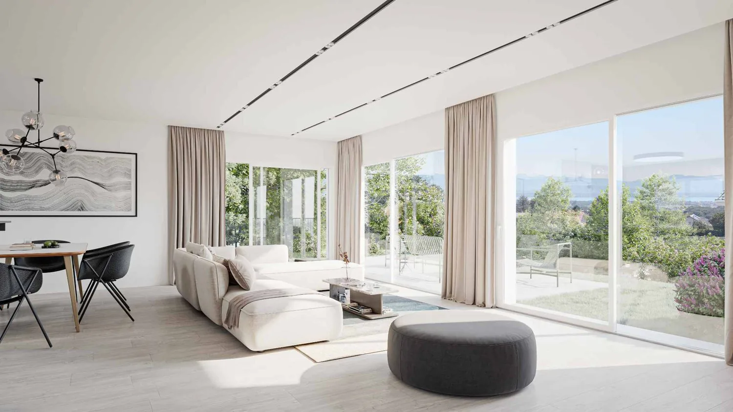 Four contemporary villas in the heart of a green oasis - Plot 4