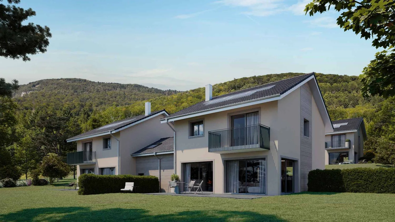 Four contemporary villas in the heart of a green oasis - Lot 3