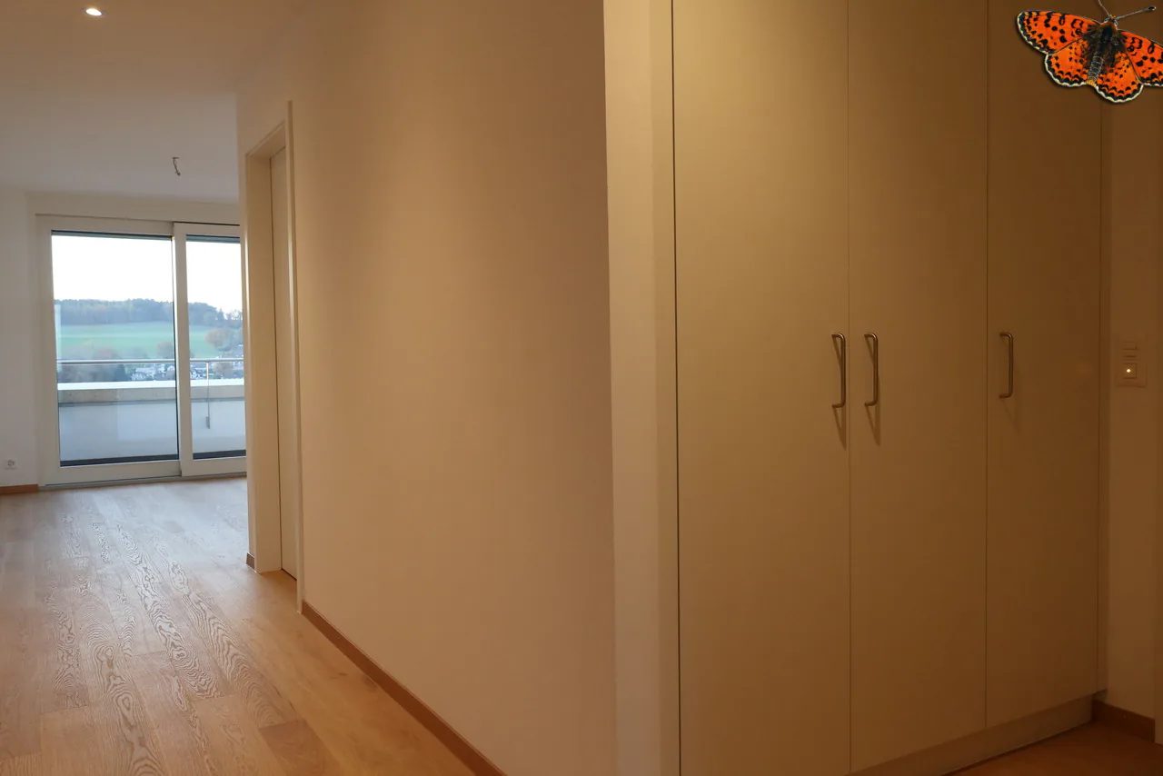 3½ Zimmer in Romont - mit einer großen Terrasse