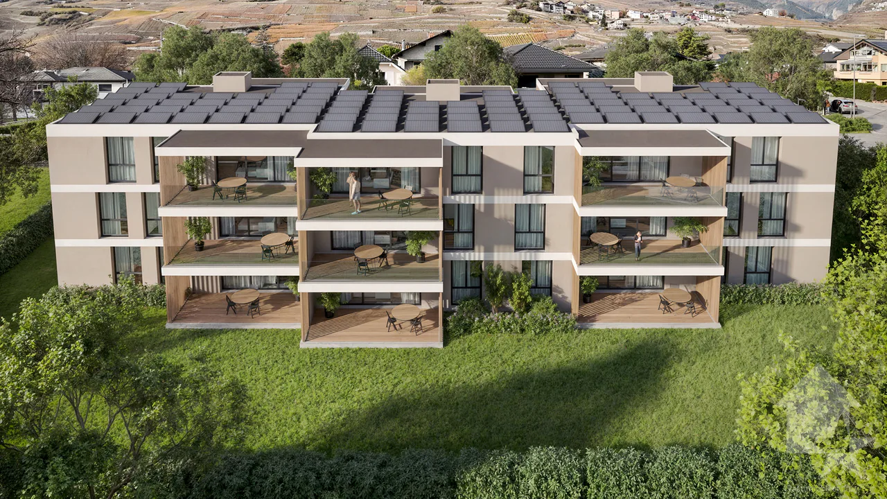 Appartement 4.5 pièces - Lot A2 - Les jardins de Plan-Conthey